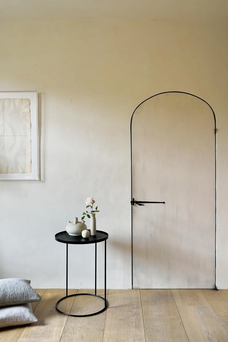 Table d'appoint Ethnicraft Plateau - Rond