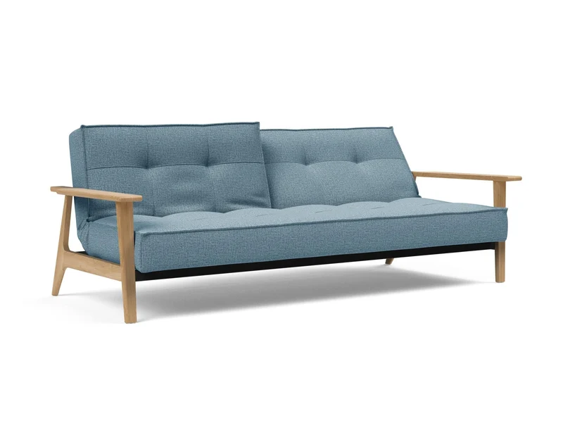 Canapé-lit Innovation Living - Splitback Frej Oak w Armrest