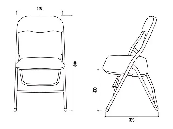 Chaise pliante Bounty