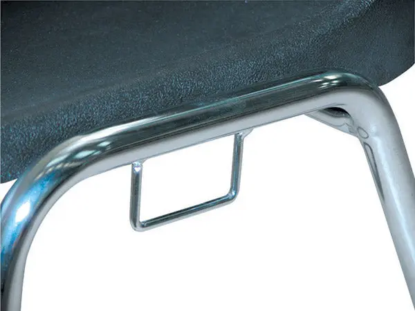 Chaise coque plastique empilable Hélène Ø 22 mm