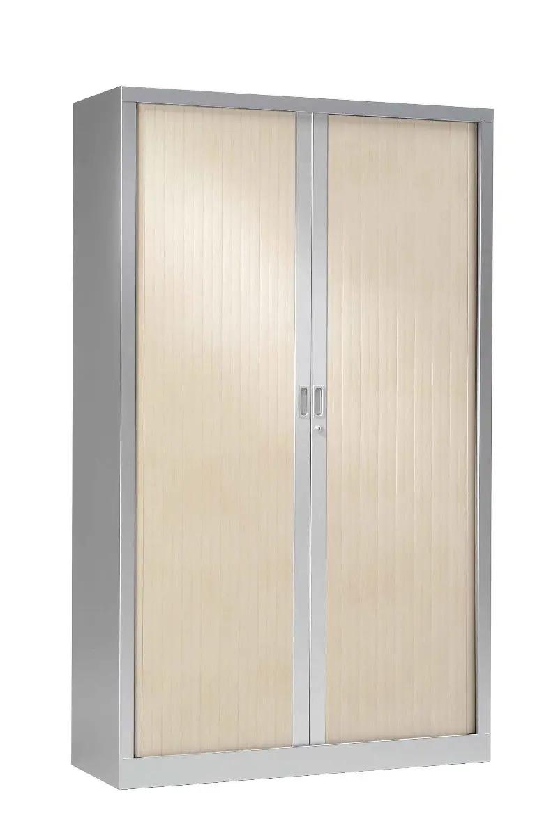 Armoire haute 1.98 X 1.20 m rideaux bois