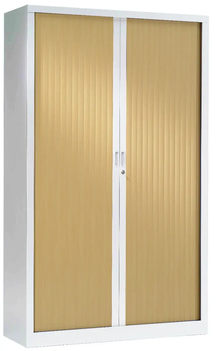 Armoire haute 1.98 X 1.20 m rideaux bois