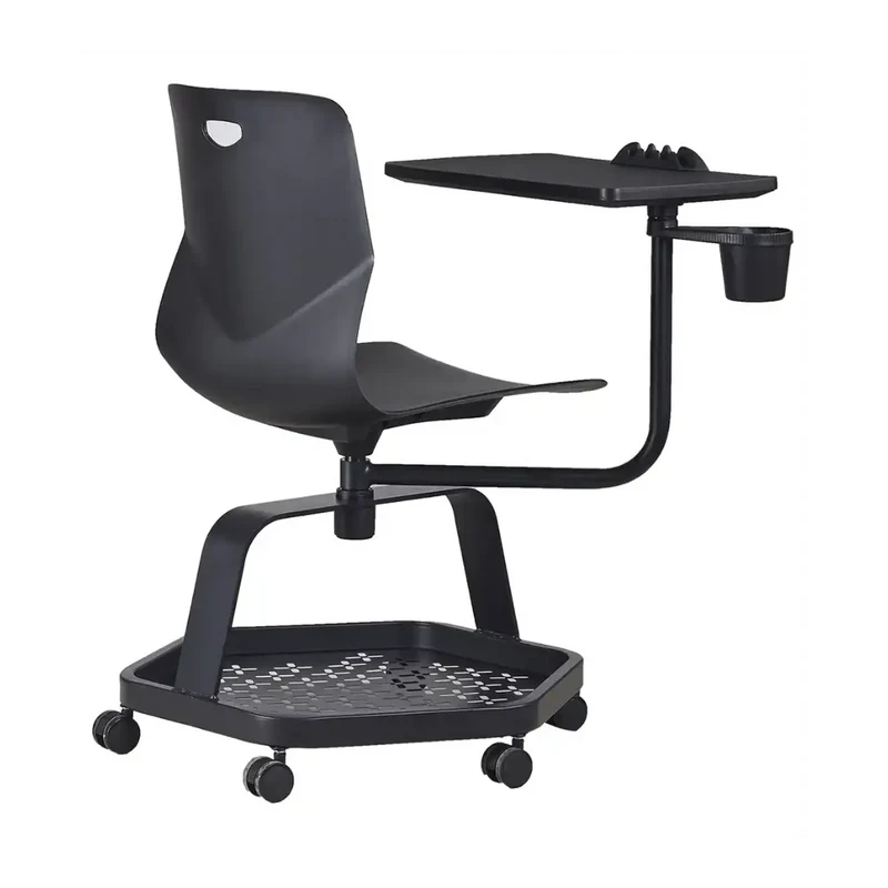 Chaise de cours avec tablette rotative et porte gobelet - TECSEAT LEARNING