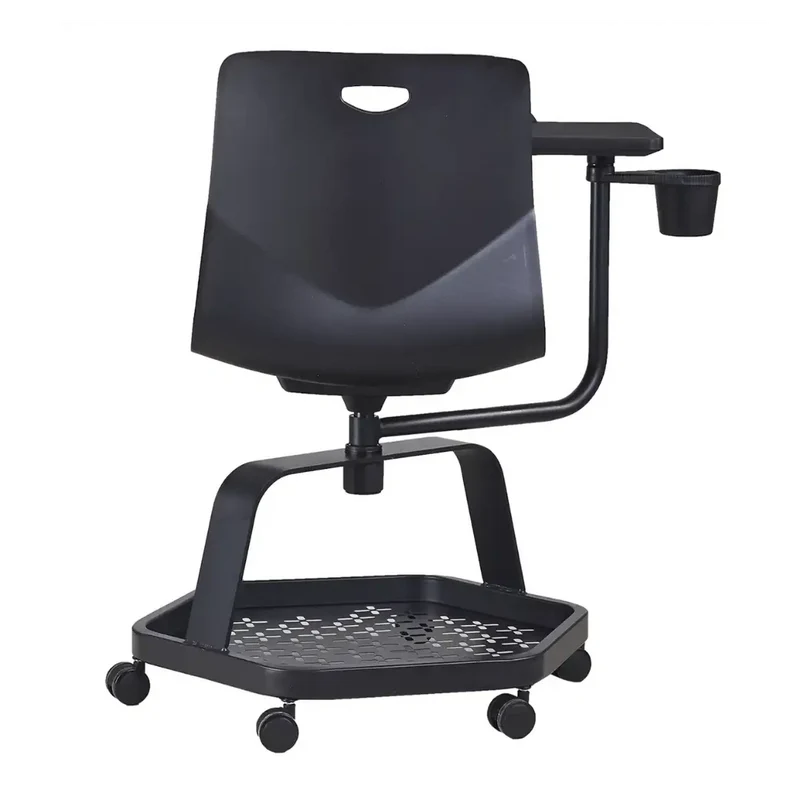 Chaise de cours avec tablette rotative et porte gobelet - TECSEAT LEARNING