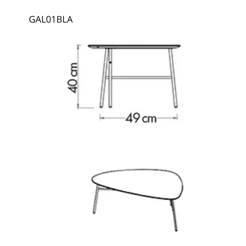 Table basse GALET