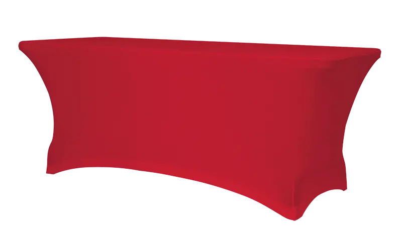 Lot de 2 housses stretch pour table rectangle 180