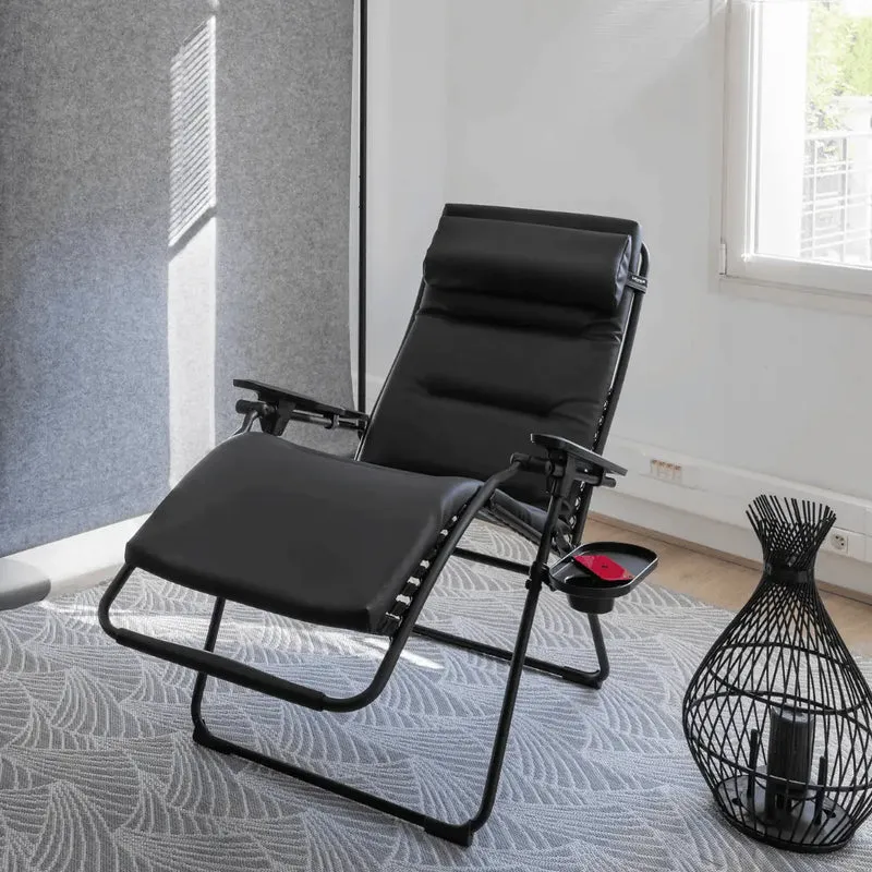 Fauteuil Relax Zéro Gravité, Cuir synthétique - Lafuma Gamme éclipse