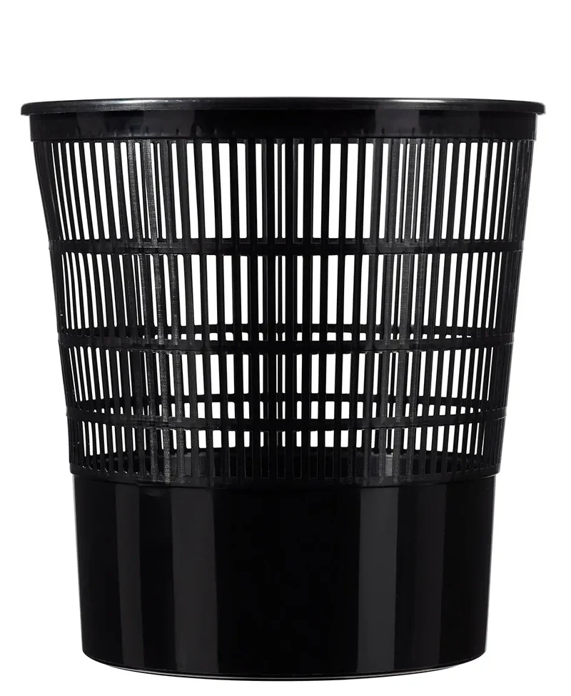 CAP Lot de 20 corbeilles à papier 16L Noir