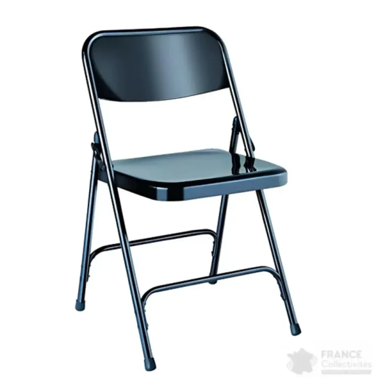 Chaise pliante métal