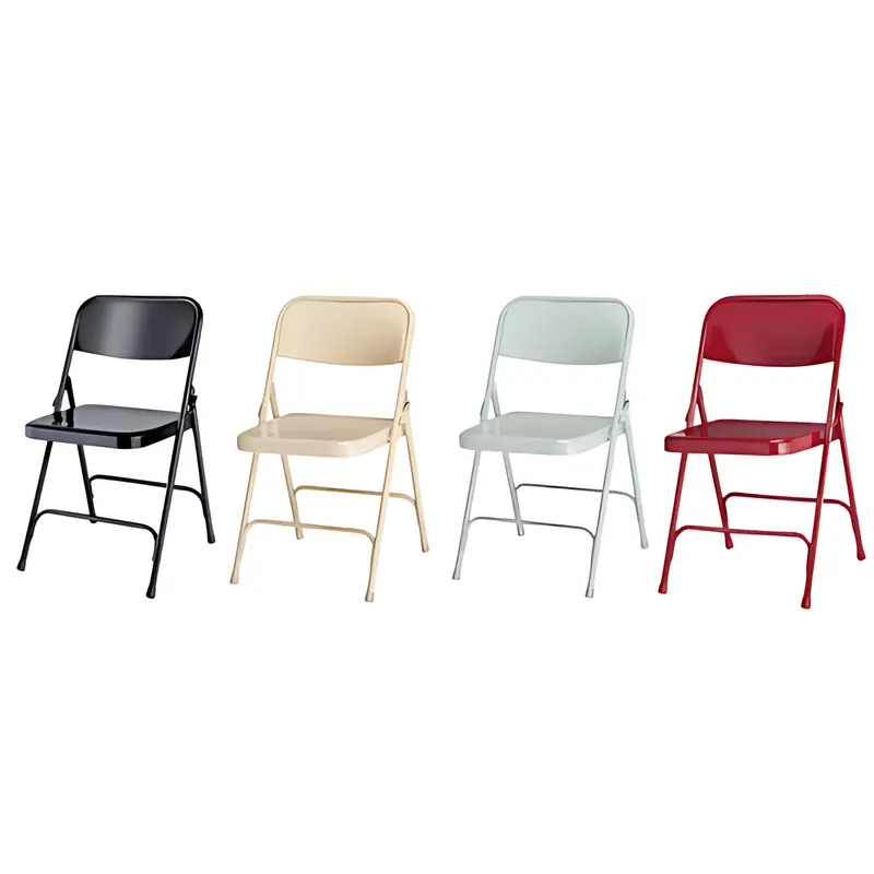 Chaise pliante métal