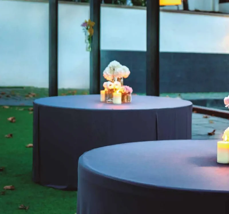Table ronde pliante plastique Ø 122 mm "Classic Collection"