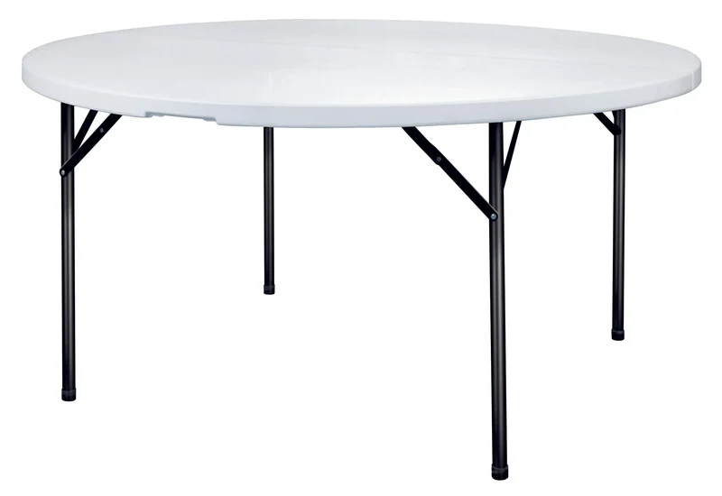Table polypro ronde 122 cm