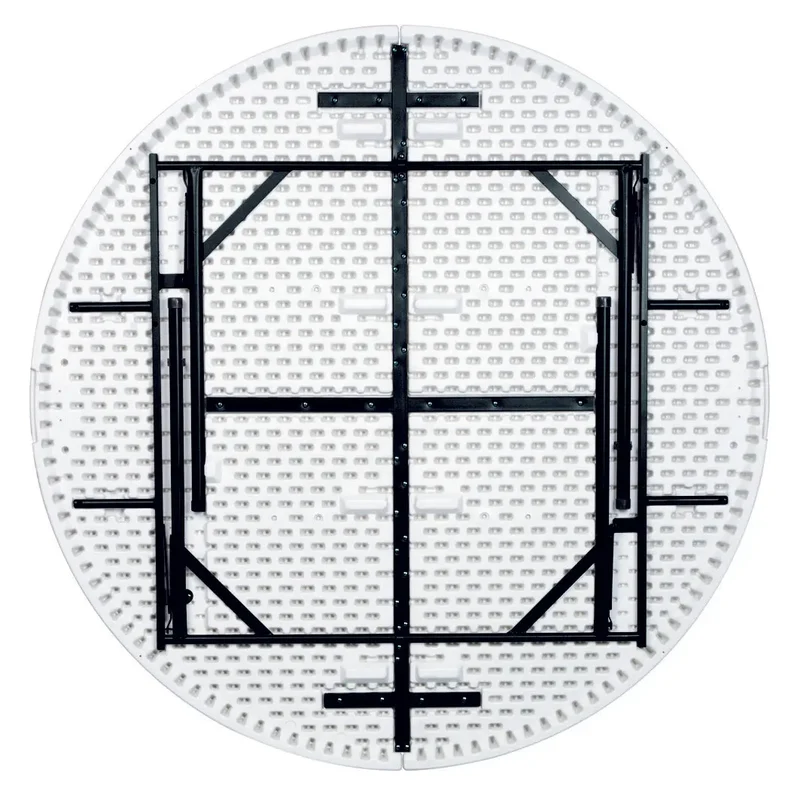 Table polypro ronde 122 cm