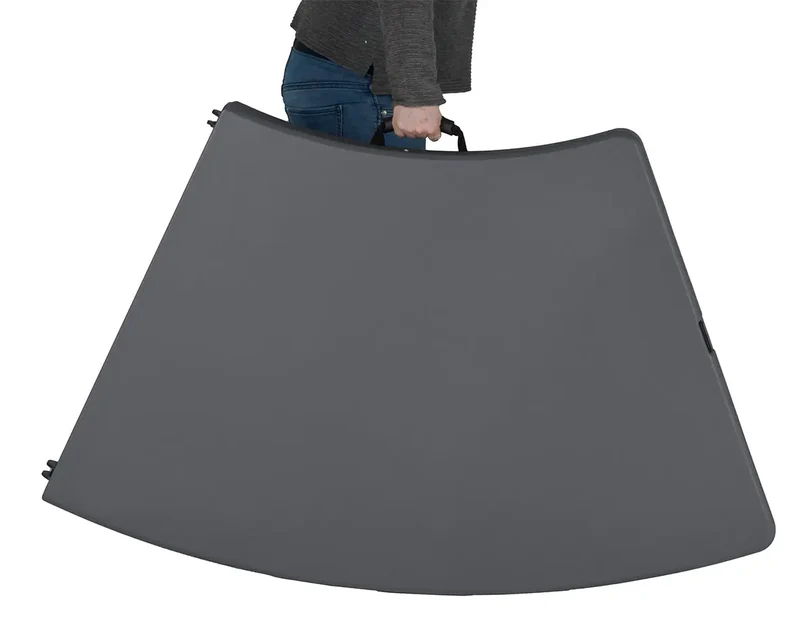 Table pliante plastique en arrondie 232 x 76 cm "Classic Collection"