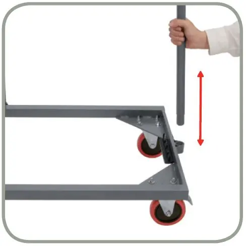 Chariot XXL trolley pour tables grande capacité "Classic Collection"