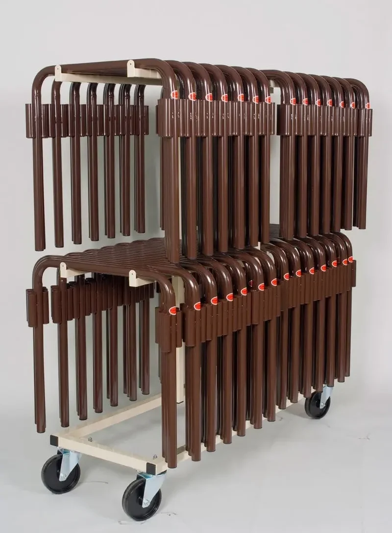 Chariot pour mairietable en deux parties