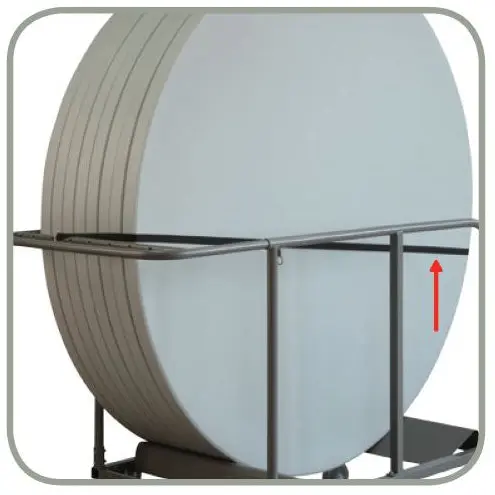 Chariot PlanetTrolley pour tables rondes "Classic Collection"