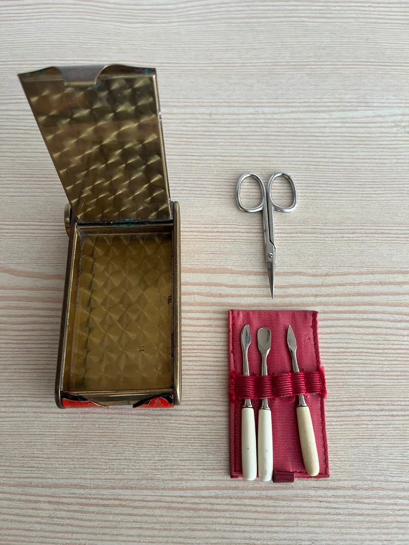 Nécessaire de maquillage vintage
