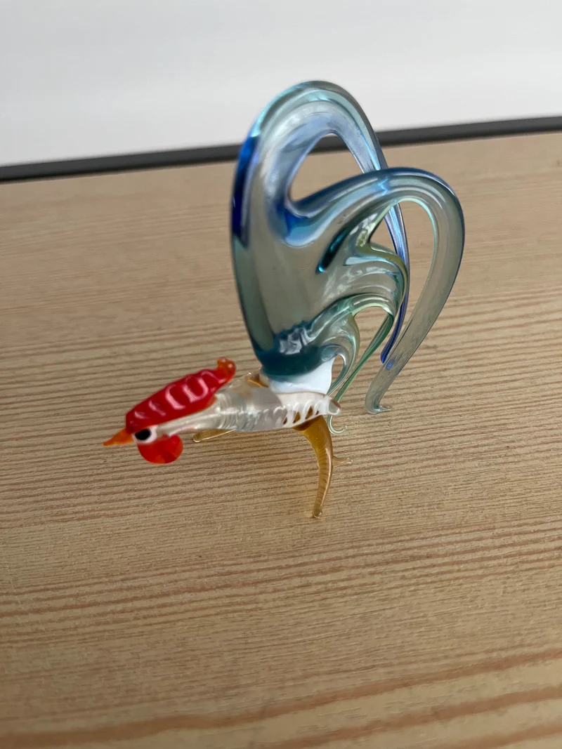 Figurines vintage en verre de murano