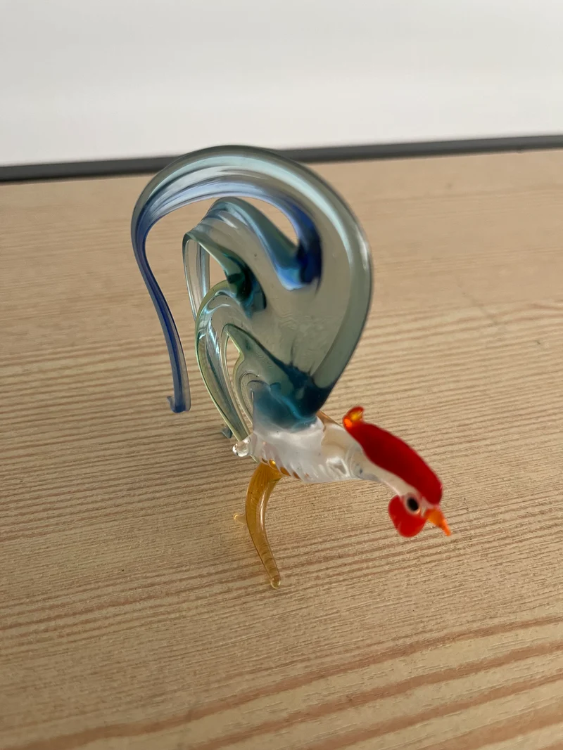 Figurines vintage en verre de murano