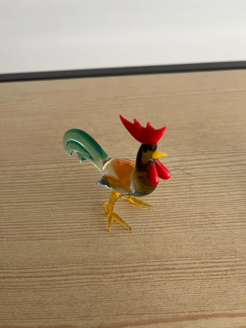 Figurines vintage en verre de murano