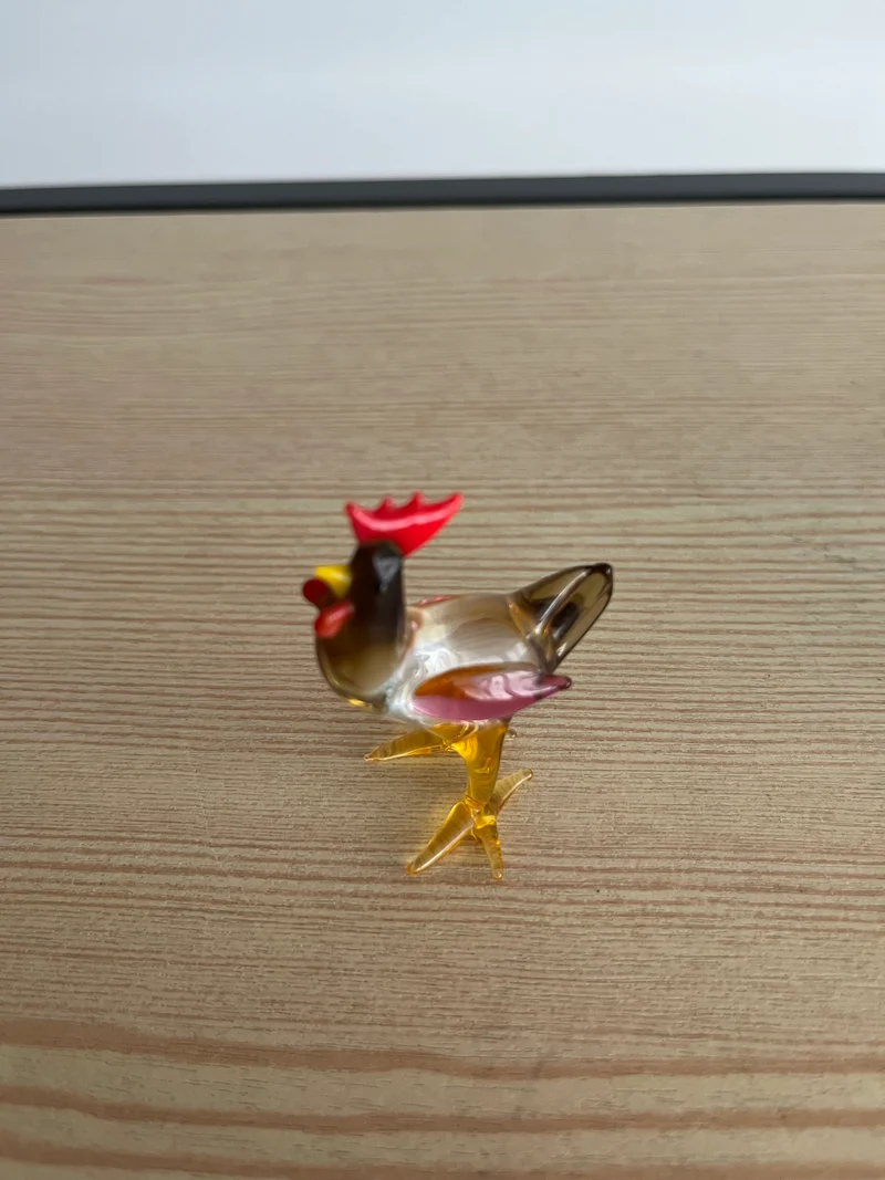 Figurines vintage en verre de murano