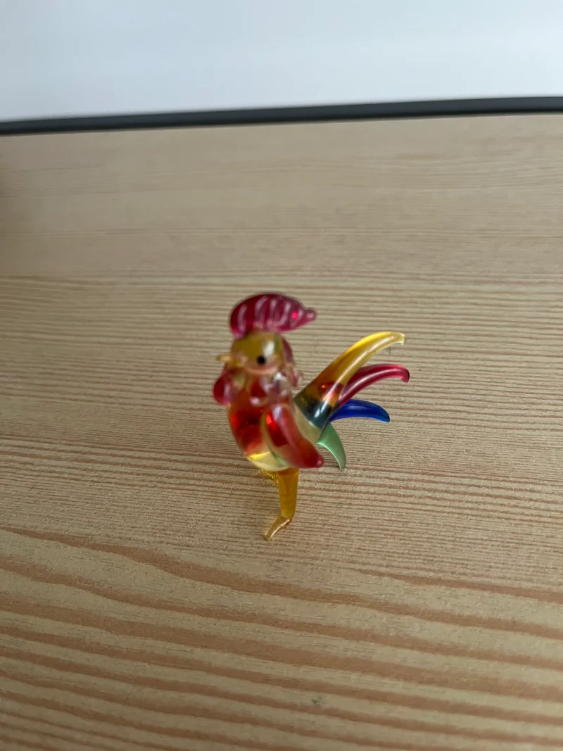 Figurines vintage en verre de murano
