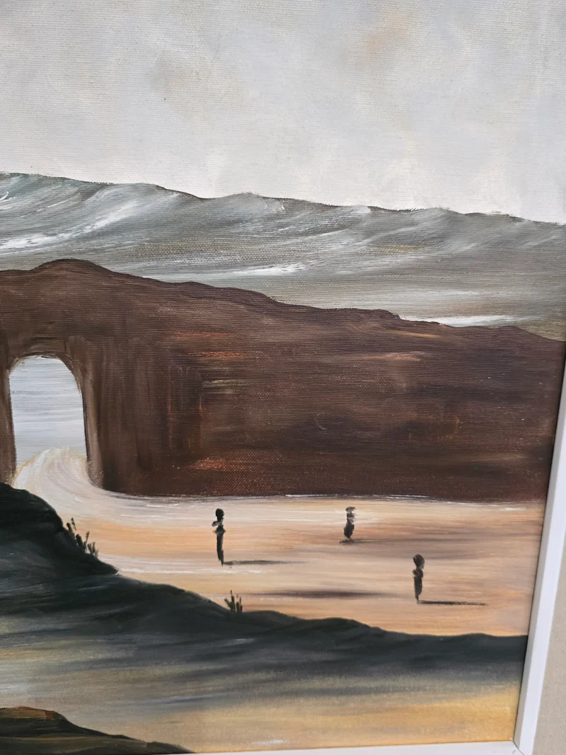 Peinture paysage signé