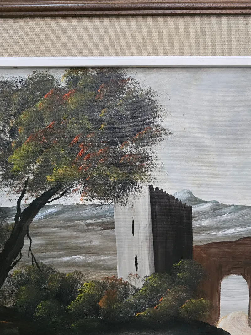 Peinture paysage signé