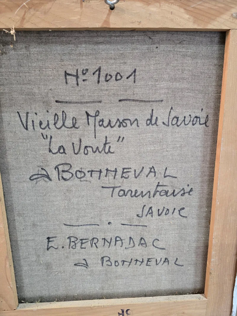 Tableau Élie Bernadac