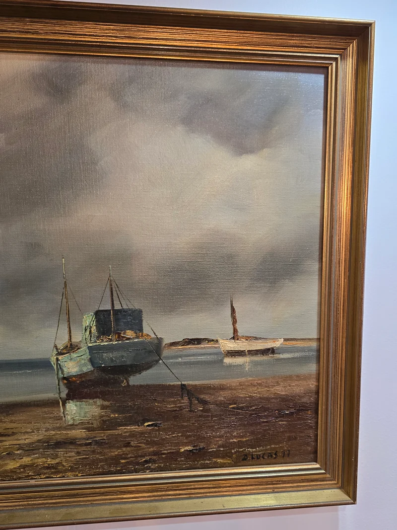 Tableau marine D.Lucas 77