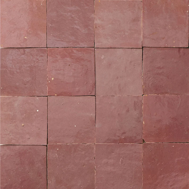 Carrelage Zellige rose 10×10 cm – Carrelage mural marocain