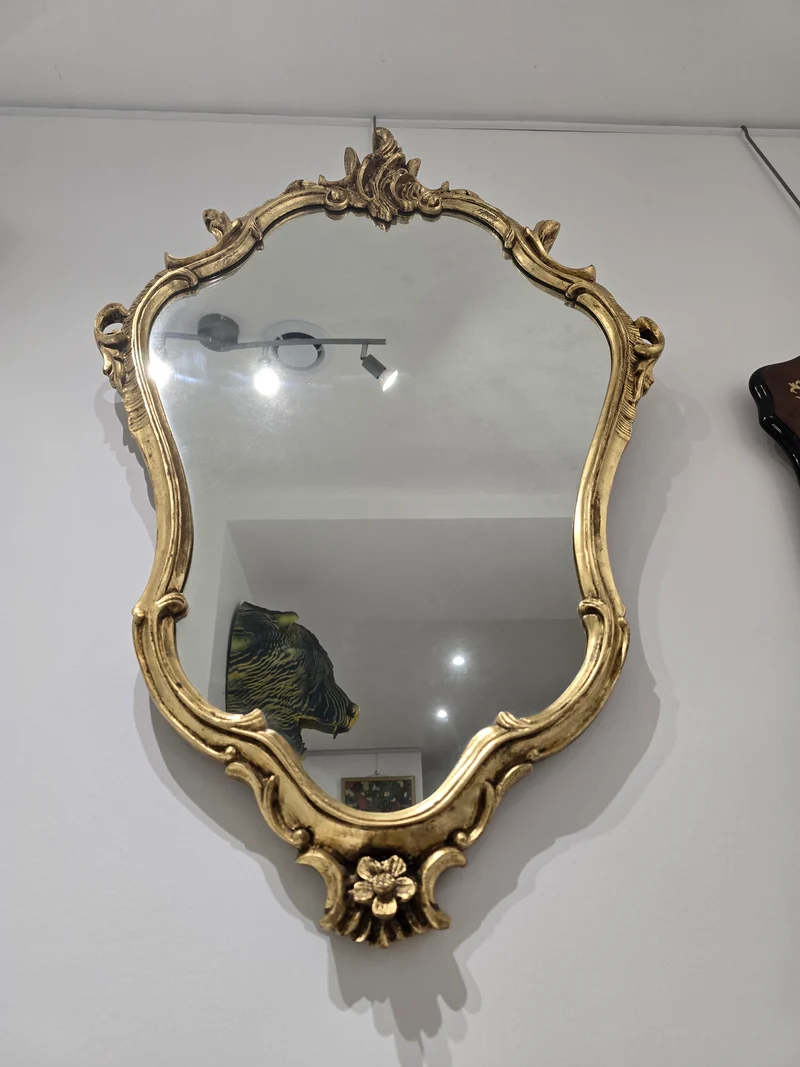 Miroir baroque doré