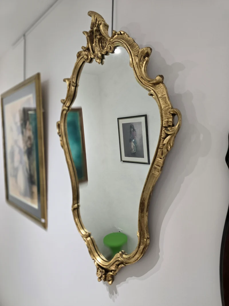 Miroir baroque doré