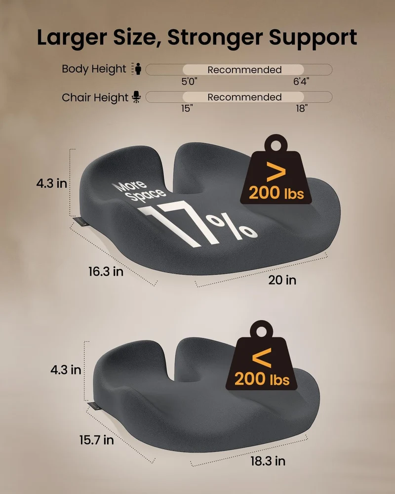 SC Butterfly XL Ergonomic Seat Cushion