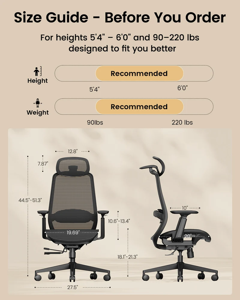 EC200 Pro Ergonomic Office Chair