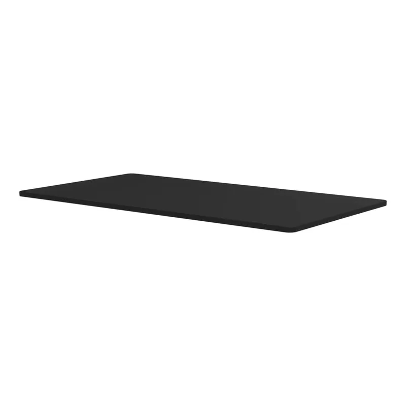 Bureau Assis Debout électrique iDesk Grigio - Plateau Noir 140x80