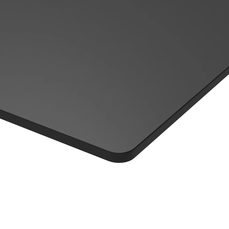 Bureau Assis Debout électrique iDesk Nero - Plateau Noir 120x80