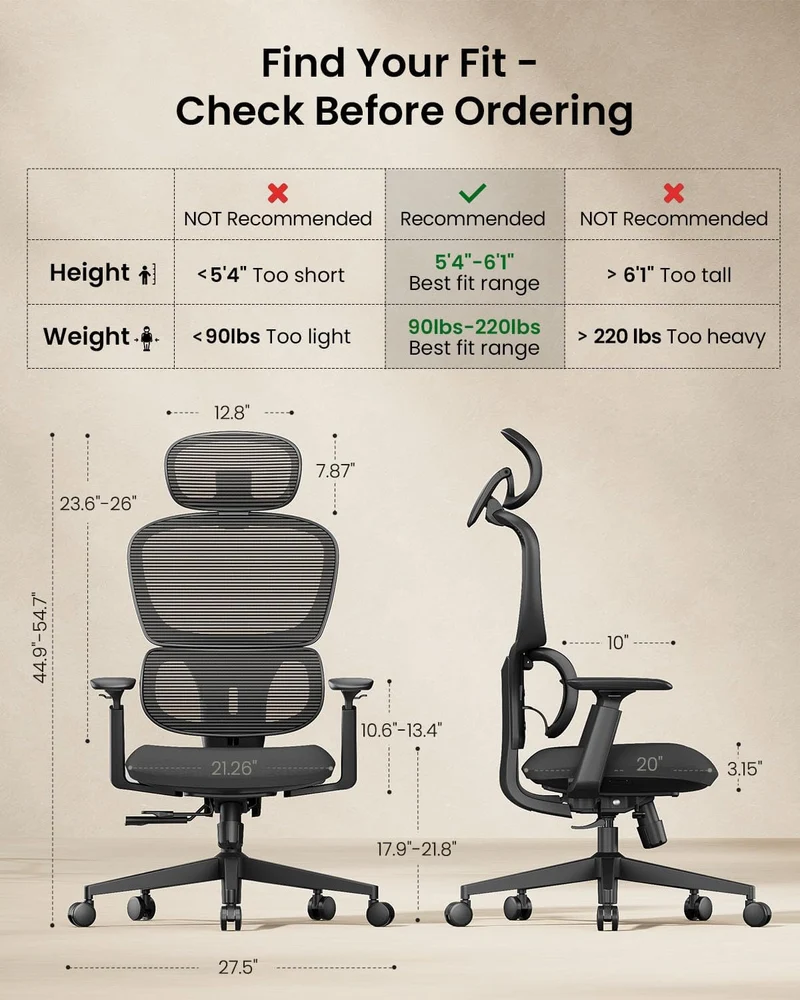 EC300 Ergonomic Office Chair