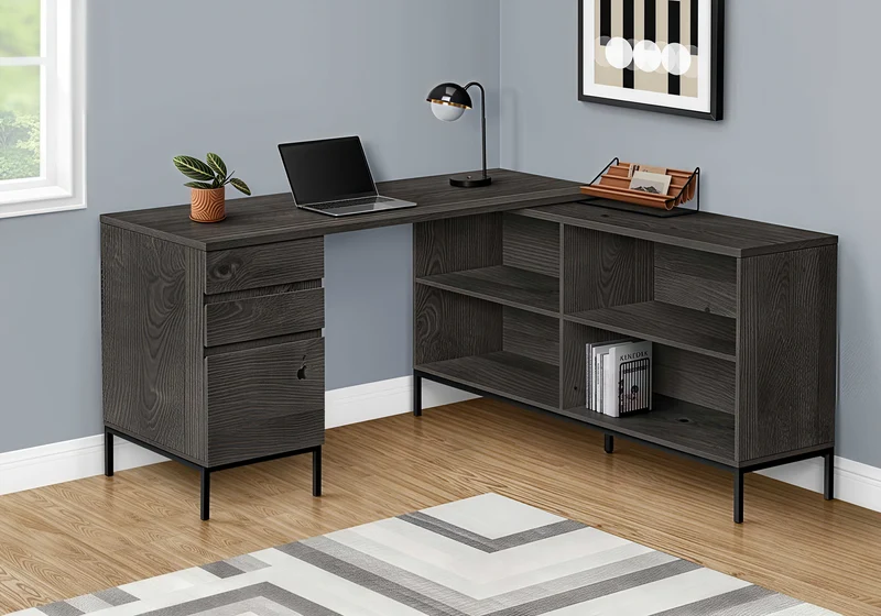 ARVANO™ – L-SHAPED EXECUTIVE OFFICE DESK – I 7491