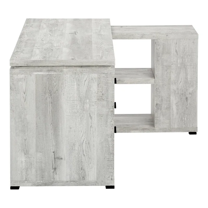 VANTEX CORNER™ – L-SHAPED RECLAIMED OFFICE DESK – I 7421