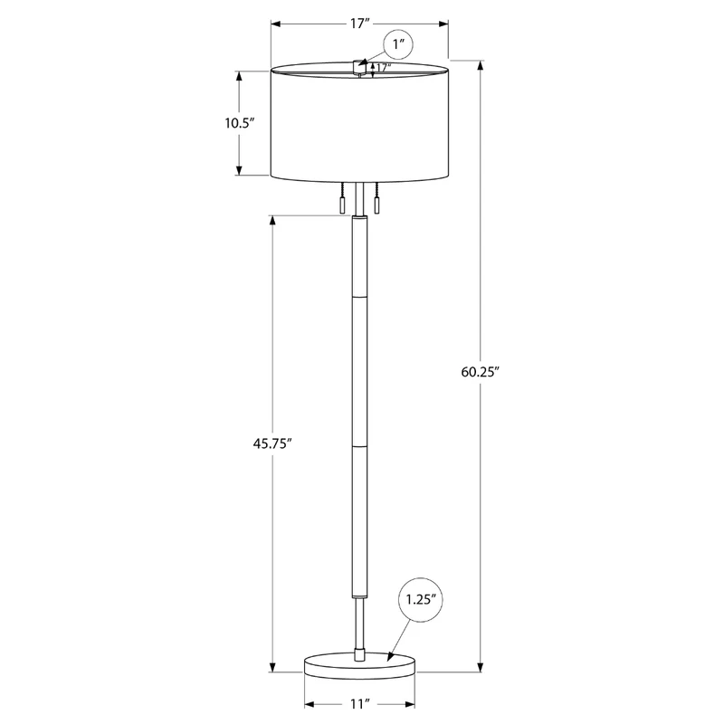 SILVANO DUAL™ – MODERN DOUBLE-LIGHT FLOOR LAMP – I 9748
