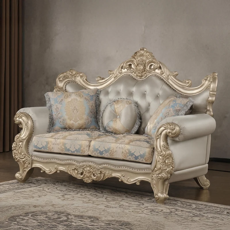 ISABELLA ROYALE™ – CLASSIC EUROPEAN LIVING ROOM SET – L1425