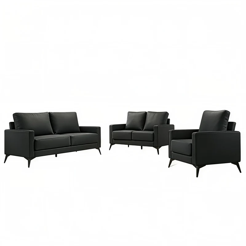 NOCTURA VÉRA™ – MODERN MEMORY FOAM SOFA SET – T1176