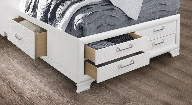 JORDYN-WHITE™ – 6-PIECE BEDROOM SET