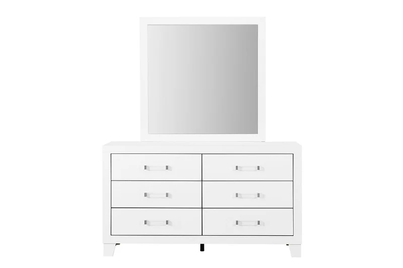 LUCIA-WHITE™ – 6-PIECE BEDROOM SET