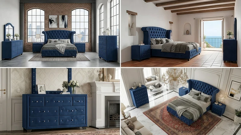 SOPHIA 1181™ – 6-PIECE BEDROOM SET