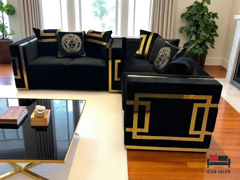 VERSACE ÉCLAT™ SECTIONAL ENSEMBLE – 6202