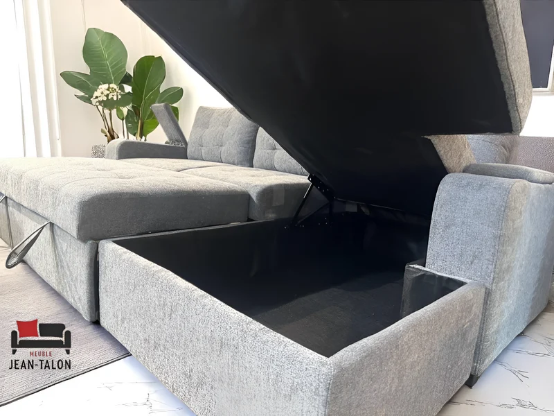 UrbanFold™ Fabric Sofa Bed – 6231