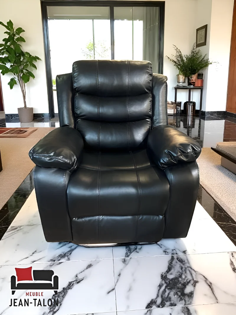 ModenaLeather™ 3‑Piece Manual Reclining Leather Sofa Collection – 7006